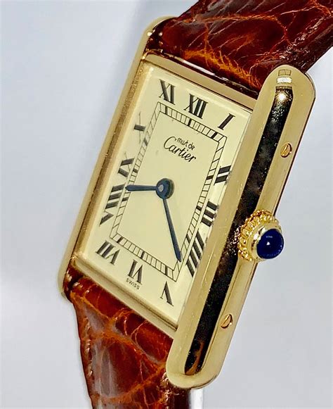 must de cartier watch 925.